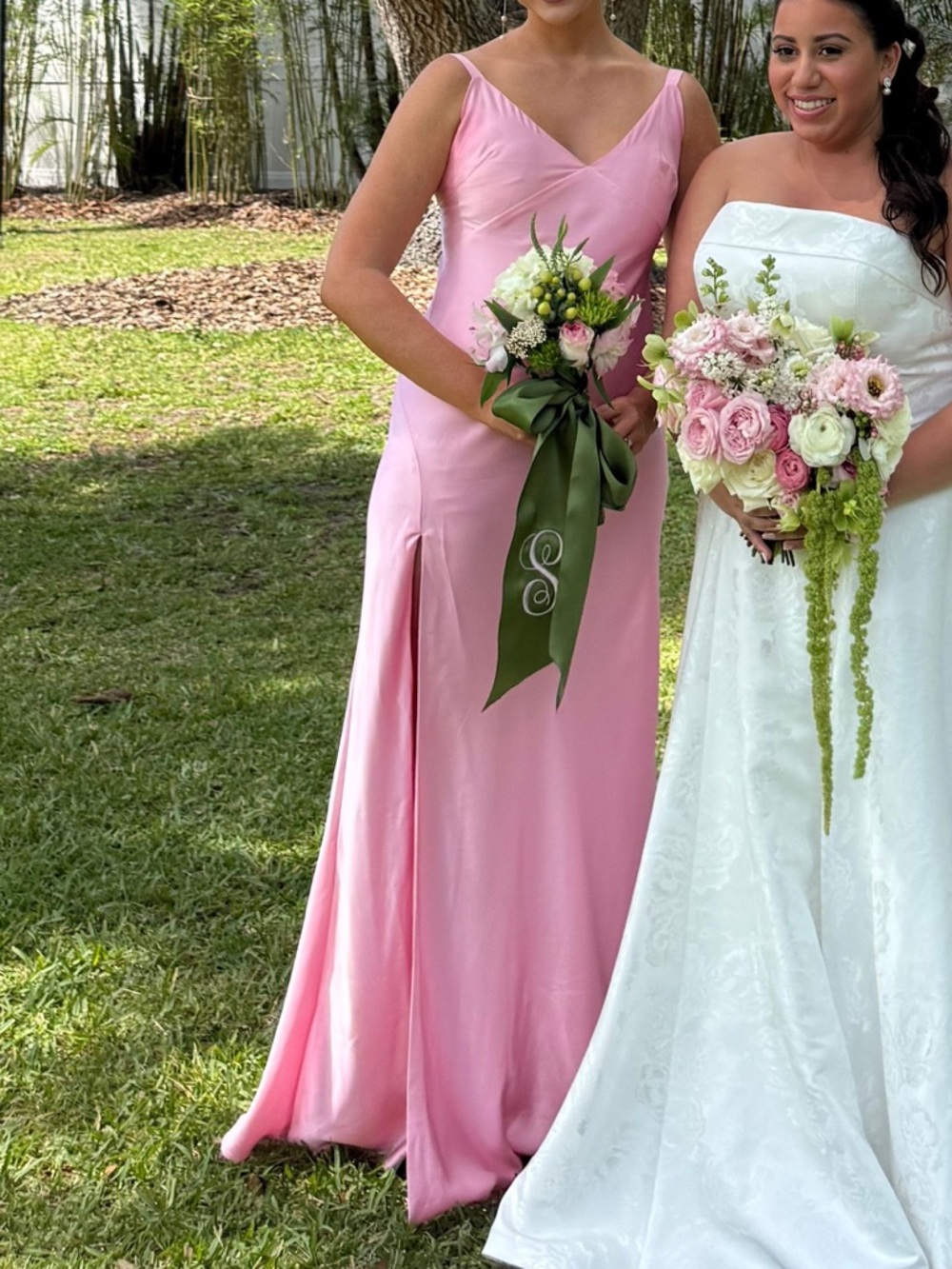 Show Me Your Mumu Anderson Maxi Dress Light Pink